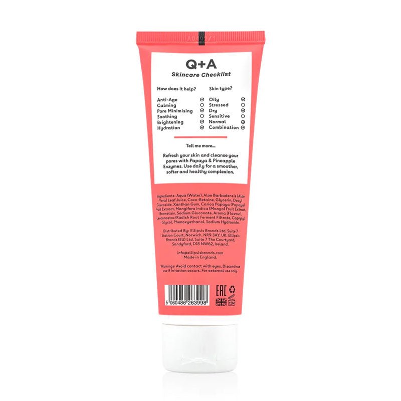 Q+A Tropical Enzyme Illuminating Cleanser