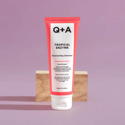 Q+A Tropical Enzyme Illuminating Cleanser