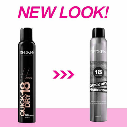 18 Quick Dry Hairspray For Strong Hold by Redken