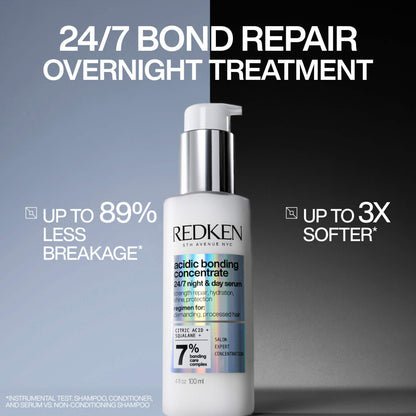 Acidic Bonding Concentrate 24/7 Night & Day Serum by Redken