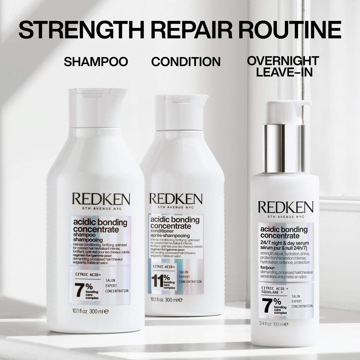 Acidic Bonding Concentrate 24/7 Night & Day Serum by Redken