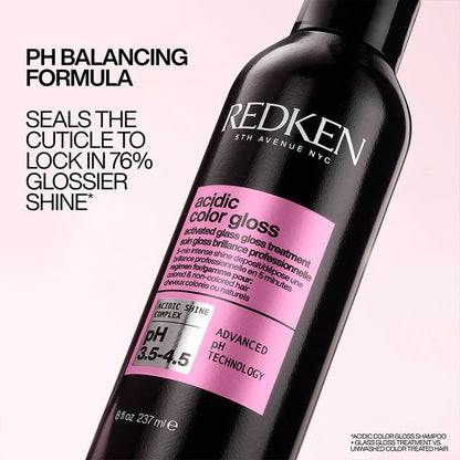 Acidic Color Gloss Activated Glass Gloss Treatment by Redken