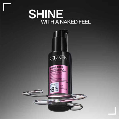 Acidic Color Gloss Naked Gloss Lightweight Shine Hair Oil by Redken
