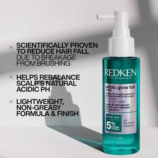 Acidic Grow Full System Hair Serum for Thin Hair by Redken