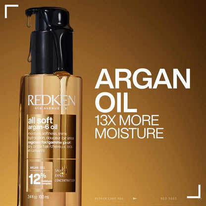 All Soft Argan-6 Hair Oil by Redken