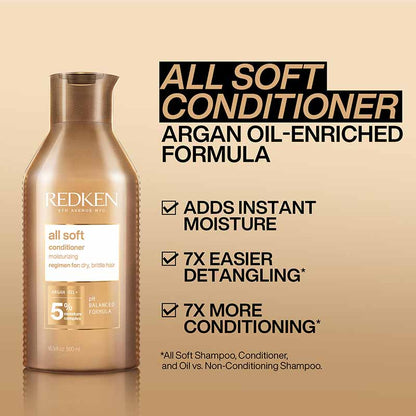 All Soft Shampoo & Conditioner Bundle by Redken