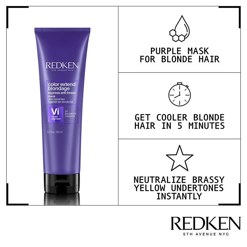 Anti Brass Mask For Blonde Hair by Redken