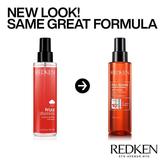 Frizz Dismiss Instant Deflate Oil In Serum by Redken