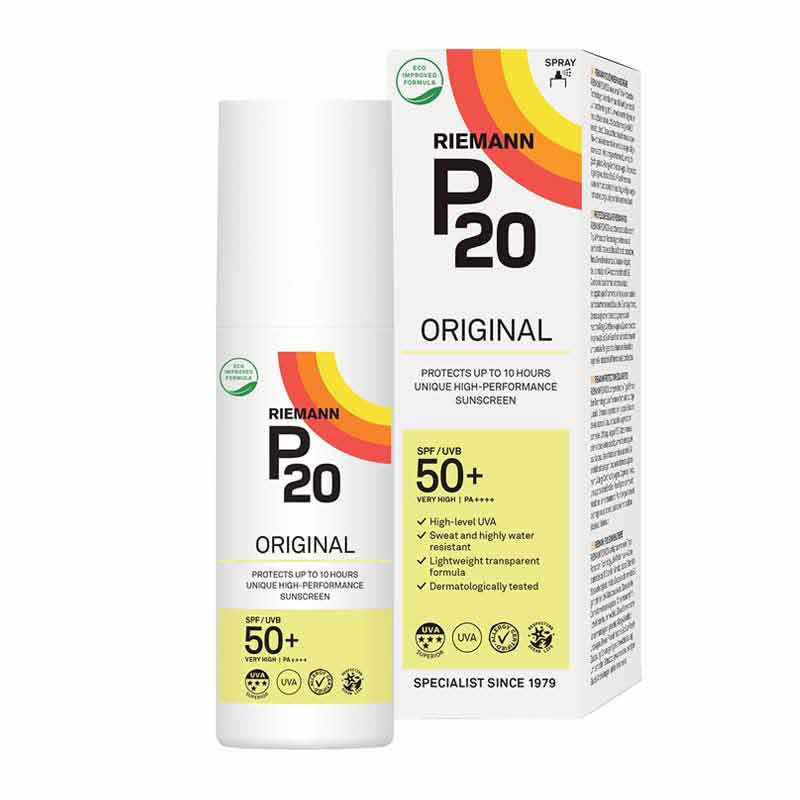 P20 Original Sun Protection Spray SPF 50+ 200ml by Riemann