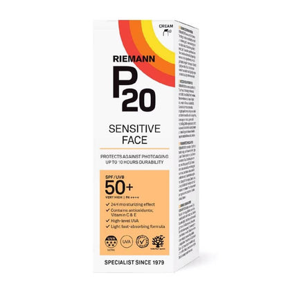 Sensitive Face SPF 50+ Sun Cream by Riemann P20