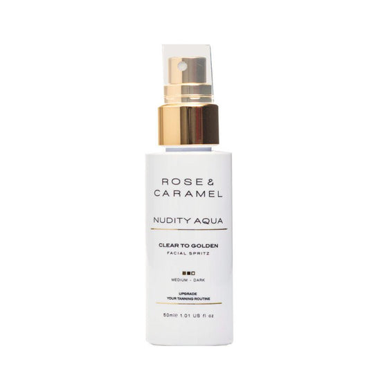 Nudity Aqua Facial Tanning Mist 50ml by Rose & Caramel