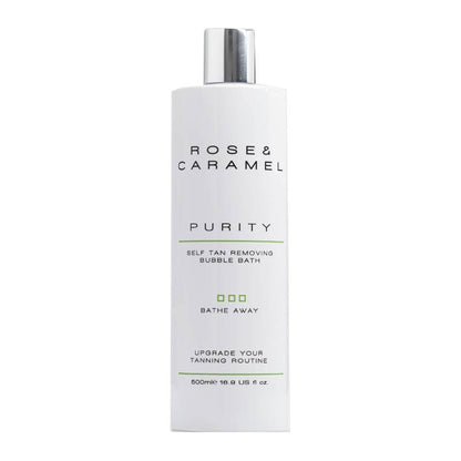 Purity Bathe Away Self Tan Removing Bubble Bath by Rose & Caramel