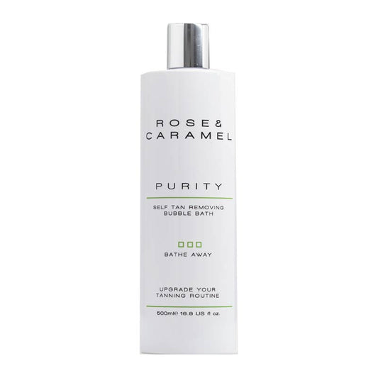 Purity Bathe Away Self Tan Removing Bubble Bath by Rose & Caramel