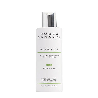 Purity Fade Away Self Tan Removing Shower Gel by Rose & Caramel