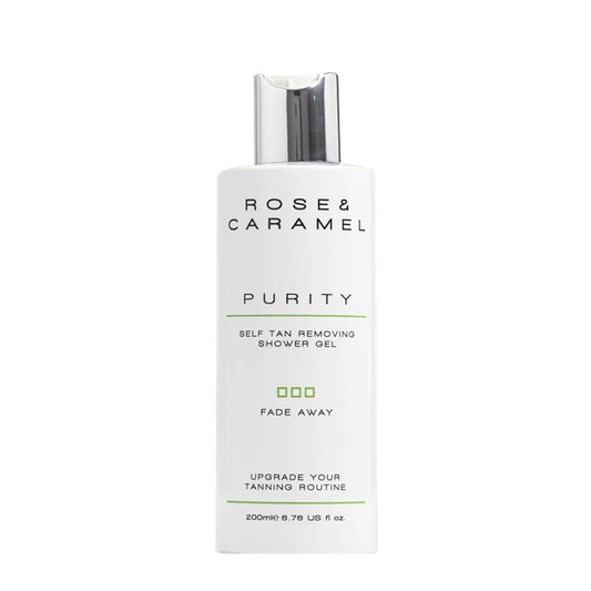 Purity Fade Away Self Tan Removing Shower Gel by Rose & Caramel