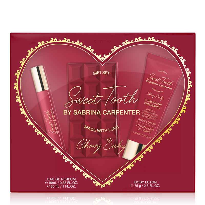 Sweet Tooth Cherry Baby Gift Set by Sabrina Carpenter
