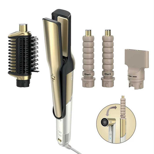 4-in-1 Glam Hot Tool Air Styling & Drying System Gold by Shark