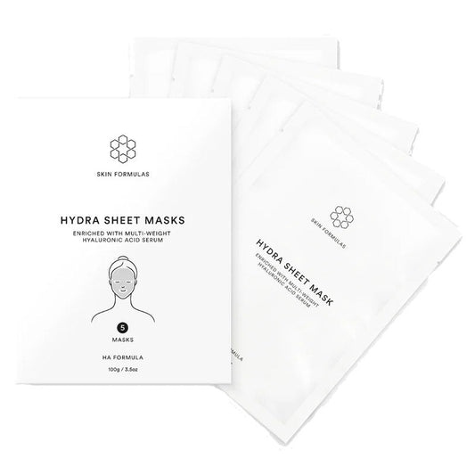Hydra Sheet Masks Hyaluronic Acid 5 Pack