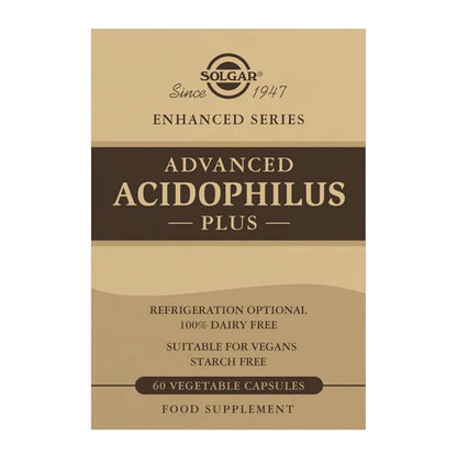 Advanced Acidophilus Plus Vegetable Capsules by Solgar