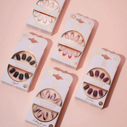 Mocha Latte False Nails