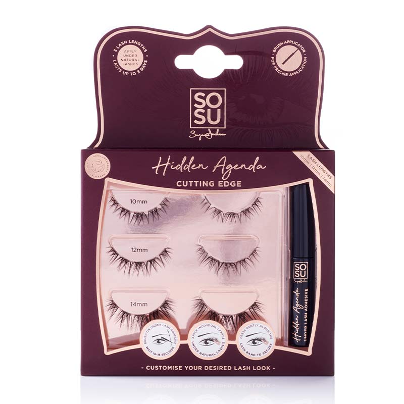 Hidden Agenda Cutting Edge Lashes by SOSU Cosmetics
