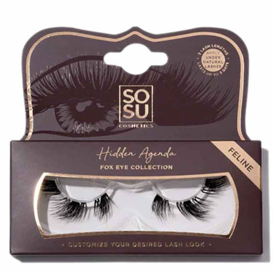 Hidden Agenda Fox Eye False Lashes Feline