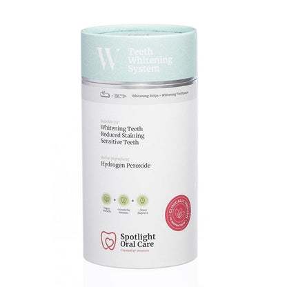 Teeth Whitening Strips + Toothpaste by Spotlight Oral Care