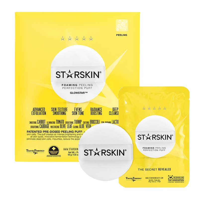 Glowstar Foaming Peeling Puff by STARSKIN