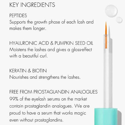 Lash Lift Mascara & Eyelash Growth Serum Set