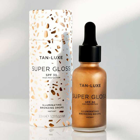 Super Gloss SPF 30 Tinted Face Tanning Serum