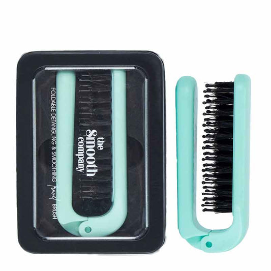 Foldable Smoothing Travel Hairbrush by The Smooth Company