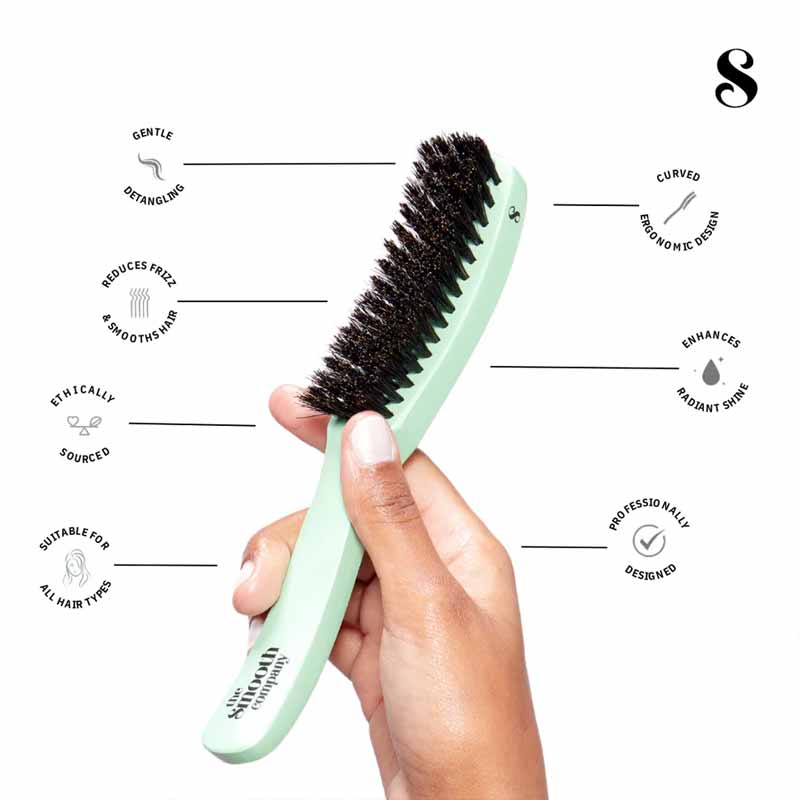 Mane Master Curved Smoothing Hair Brush by The Smooth Company