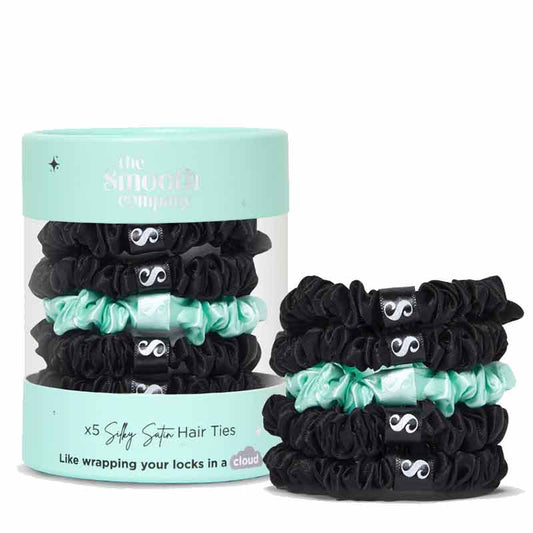 Silky Satin Hair Ties For Frizz-Free Hair by The Smooth Company