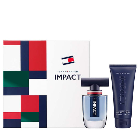Impact Gift Set Eau de Toilette 50ml & Body Wash 100ml by Tommy Hilfiger