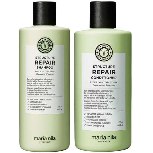 Structure Repair Shampoo & Conditioner Bundle by Maria Nila