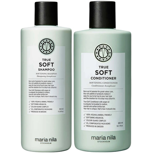 True Soft Shampoo & Conditioner Bundle by Maria Nila