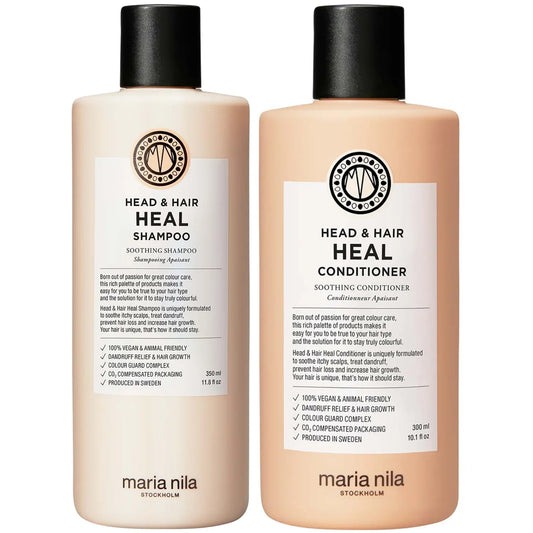 Head & Hair Heal Shampoo & Conditioner Bundle by Maria Nila