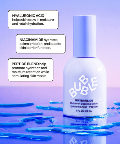 Water Slide Hydrating Serum by Bubble Skincare