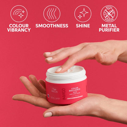 Colour Brilliance Mask Fine to Medium Coloured Hair by Wella Professionals