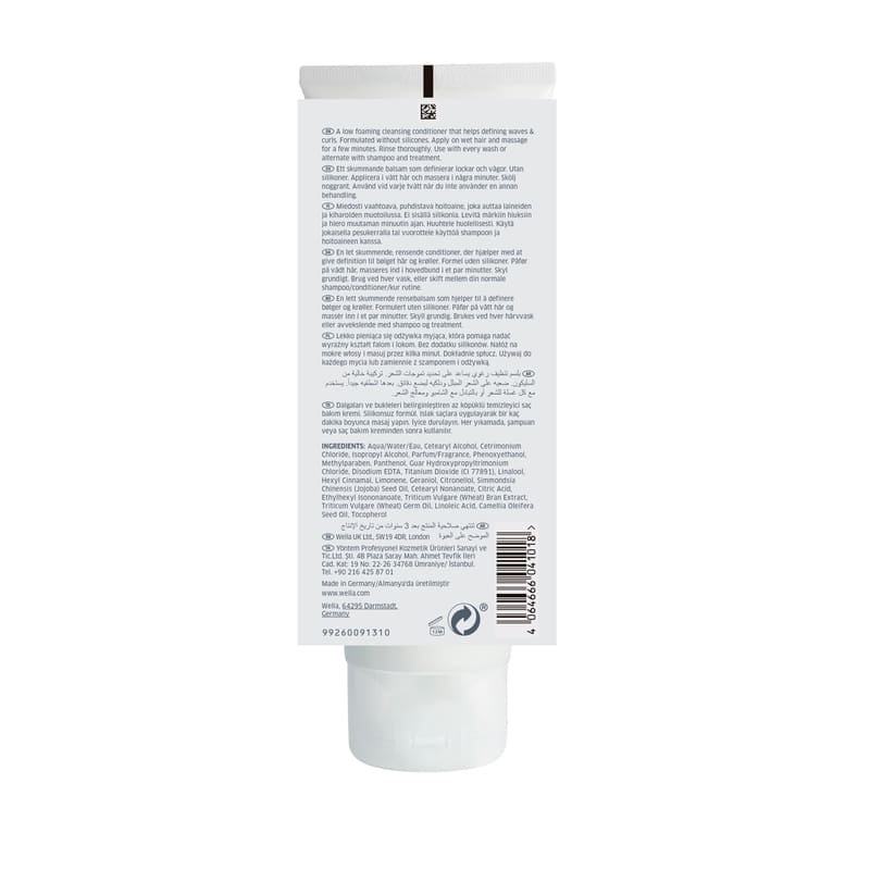 Nutricurls Cleansing Conditioner For Curly Hair by Wella Professionals