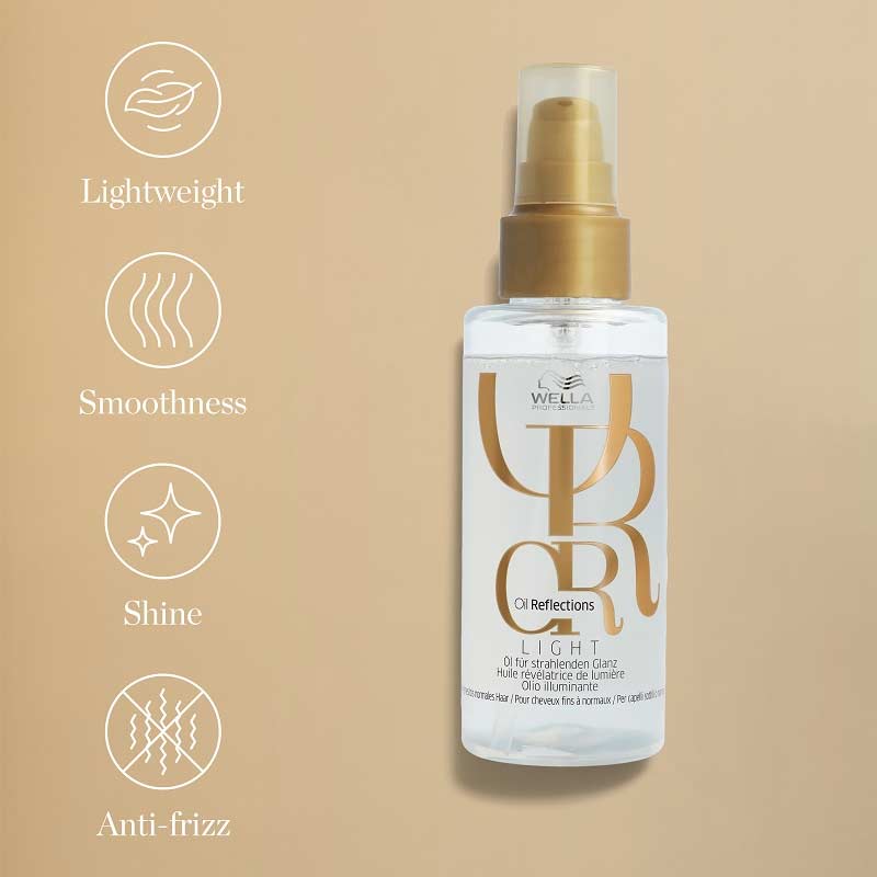 Oil Reflections Light Luminous Reflective Oil For Fine To Medium Hair by Wella Professionals